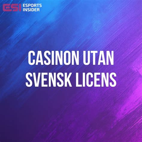spela odds utan svensk licens